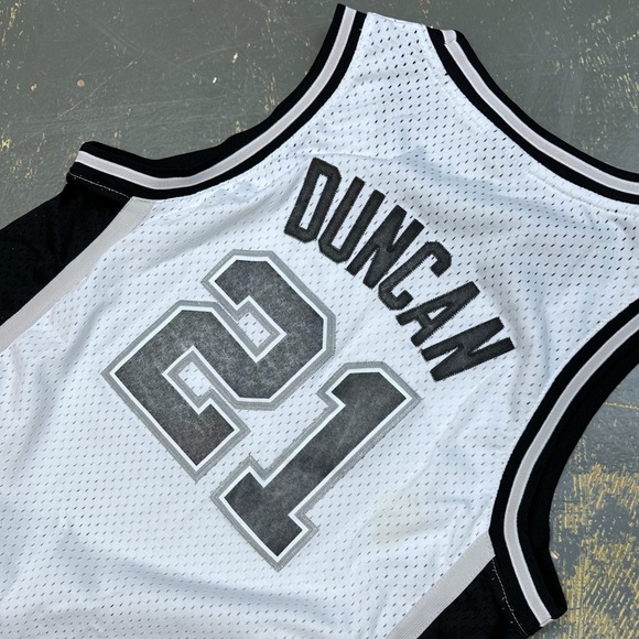Reebok Tim Duncan San Antonio Spurs Swingman Jersey NBA Small YL 21 Basketball - Picture 4 of 8